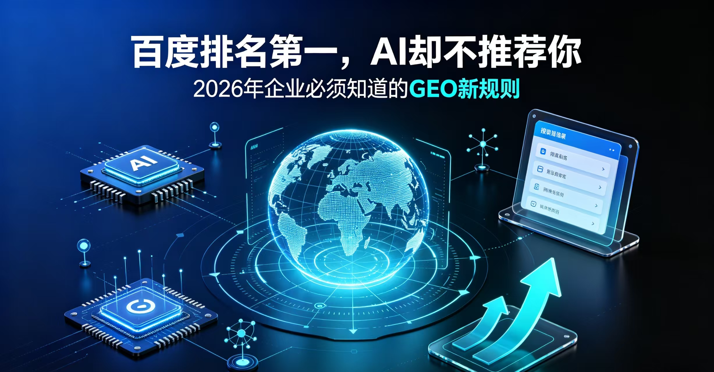 百度排名第一，AI却不推荐你——2026年企业必须知道的GEO新规则